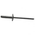 Suburban Bolt And Supply Blind Rivet, 3/16 in Dia., 1-1/4 in L, Steel Body A064SB616